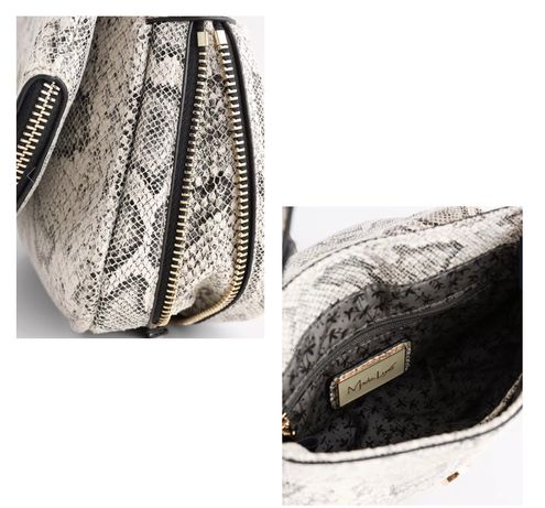 Moda Luxe Snakeskin Print Convertible Bag Multiple - $40 (55% Off