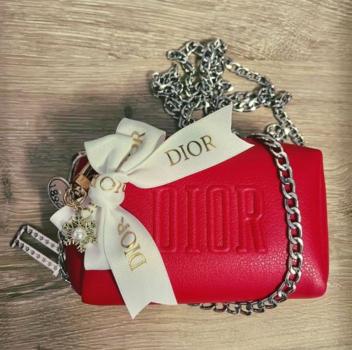 Dior Red Cosmetic Cases