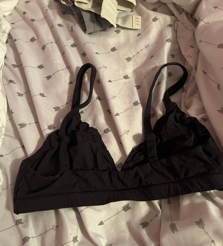 SKIMS bralette Black Size M - $20 - From Hailey