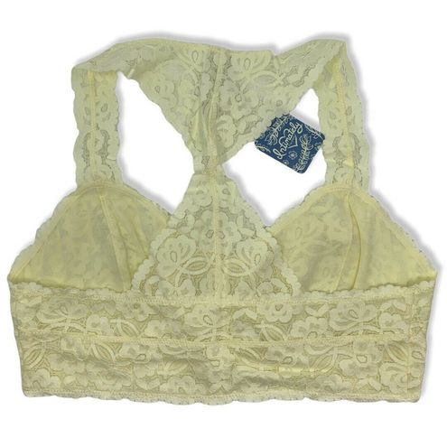 Free People Yellow Galloon Lace Racerback New Size undefined - $14 New With  Tags - From Rebecca