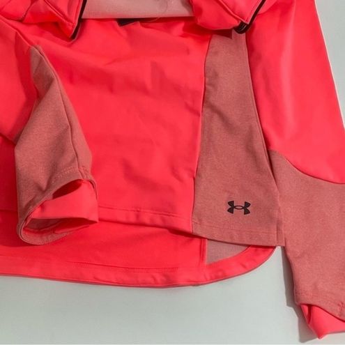 Under Armour NWT Women's ColdGear 1/2 Zip Training Top Pink Size SMALL  Thumbhole - $35 New With Tags - From Lori