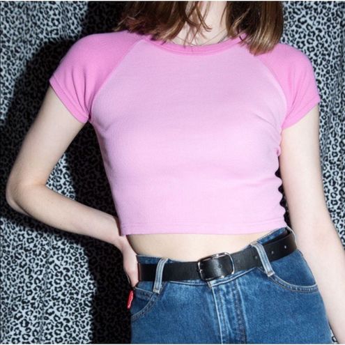 Brandy Melville Bella Top Pink - $15 (37% Off Retail) - From jennean