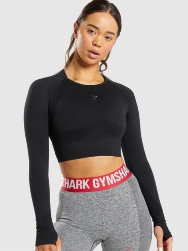 Flex Long Sleeve Crop Top