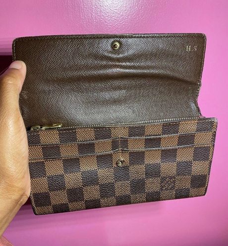 Louis Vuitton vintage Damier Ebene Sarah Wallet Multiple - $254 - From  Victoria