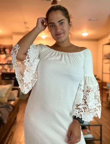 Lauren ralph lauren top tiered overlay dress