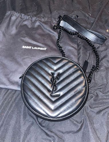 Saint Laurent Jade Ysl Round Crossbody Bag