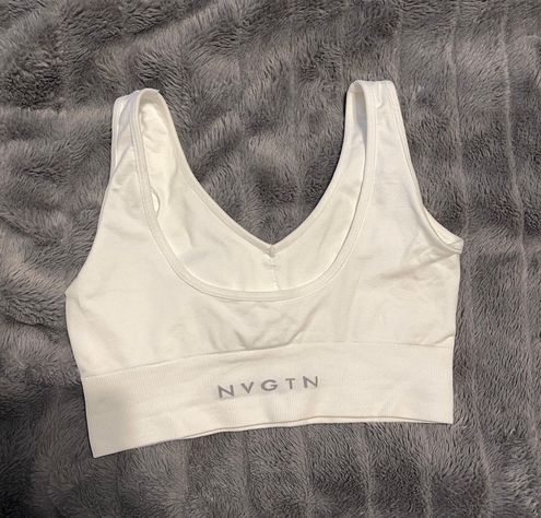 NVGTN Elevate Seamless Bra - White