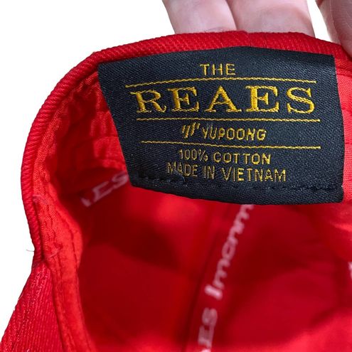 The Reaes Red 100% Cotton Six Panel Cap Hat - $23 - From Taylor