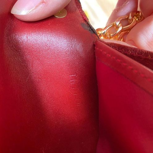 Louis Vuitton Authentic Sarah classic monogram vernis mini crossbody red  gold - $334 - From Liv