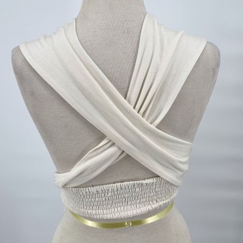 WeWoreWhat Multi Way Tie Top in Whisper White