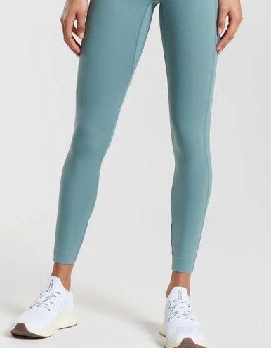 Gymshark Crossover Leggings - Thunder Blue - Large