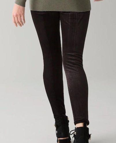 Velvet Corduroy WHBM Runway Leggings