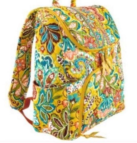 vera bradley double zip backpack