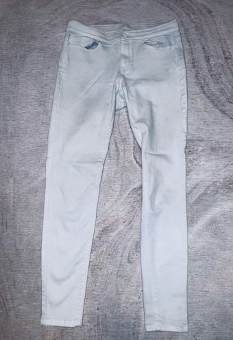 J-Jill White Denim Leggings Size 6 
