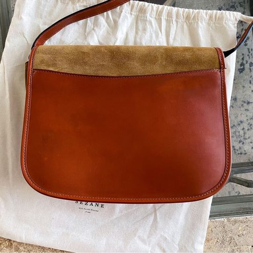 Large Besace Suede Cross Body Bag – Muse at Perry Lane