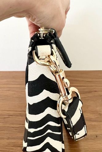 Poppy Lissiman zebra black and cream shoulder bag 108 From Renata