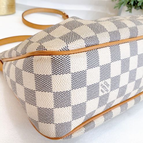 Louis Vuitton, Bags, Discontinued Authentic Lv Siracusa Pm Damier Azur  Crossbody Bag