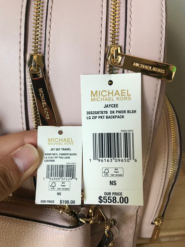 Michael Kors Backpack Set Pink - $365 (51% Off Retail) New With Tags - From  Sarah