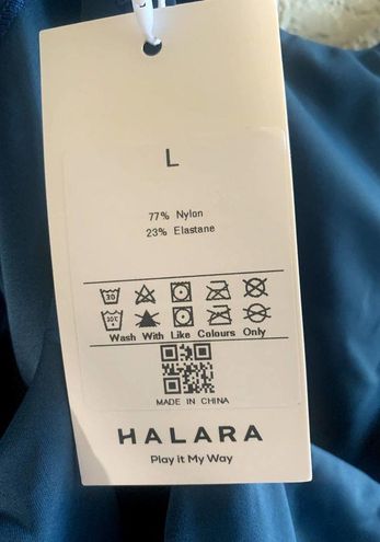 Halara Brand NWT White Euphoria Air Backless 2-in-1 Dress Shorts Longer  Length L