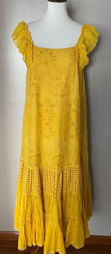 Fallon Eyelet Maxi Dress