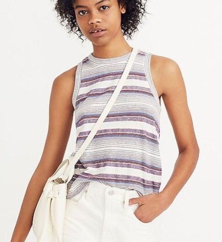 Madewell Carita Stripe Tank Top Size Medium 28 From Allyson