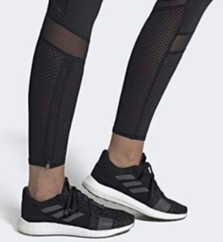 Adidas SenseBOOST Go W Black Grey White Women Running Shoes Sneakers Size 6  EUC - $50 - From Sophia