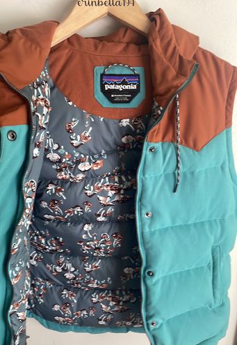 Patagonia Bivy Hooded Vest Blue