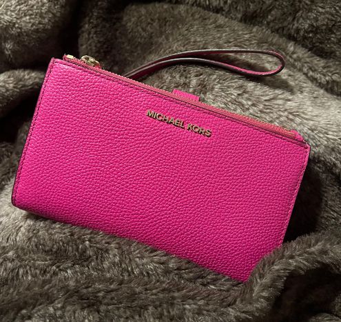 Michael Kors Saffiano Pink Wallet