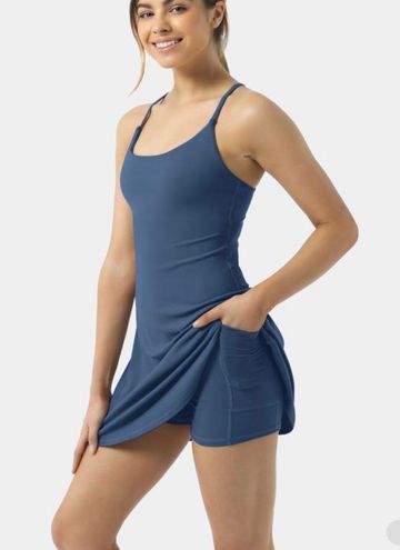 Halara Everyday Cloudful Fabric Workout Dress in Oxford Blue Size XL NWT -  $25 New With Tags - From Laura