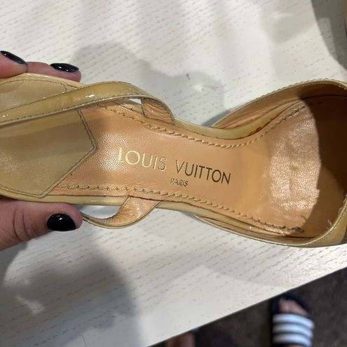 Louis Vuitton Vintage LV kitten heels 10.5 Size undefined - $222 - From  Taylor