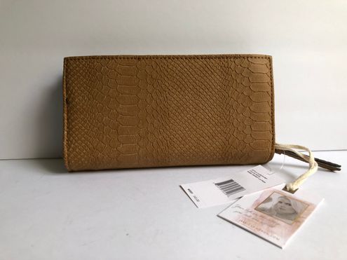 Snake Wallet Tan