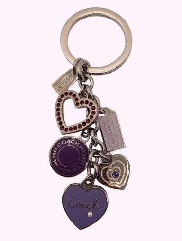 Coach, Accessories, New Heart Coach Keychain Rare Piece