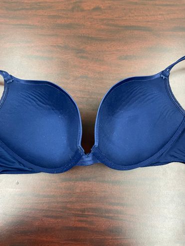Victoria's Secret Navy Very Sexy Push-up Bra Size 32DDD Blue Size L - $28 -  From Hailey