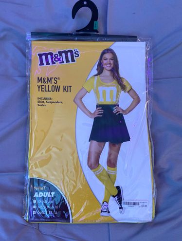 M&M Yellow Deluxe Costume - Entertainment Earth