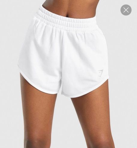 Gymshark Training Sweat Shorts - White