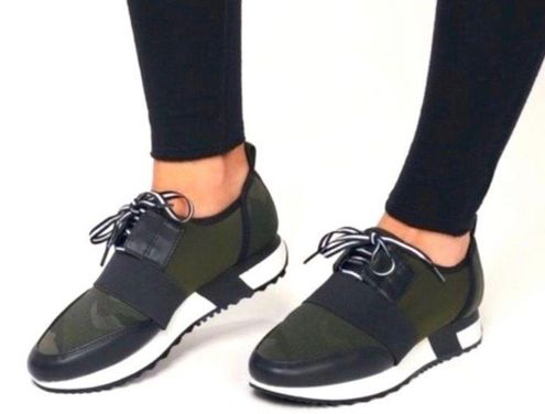 Steve Madden Antics Sneakers Size 8 Green - $48 (51% Retail) From