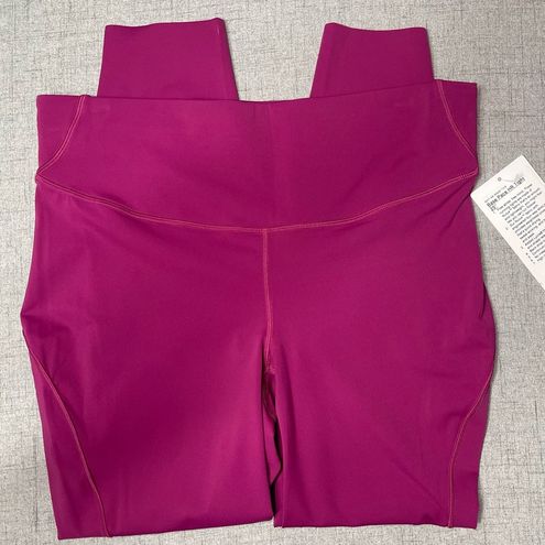 Lululemon Base Pace High Rise Tights Magenta Purple 14 Nwt