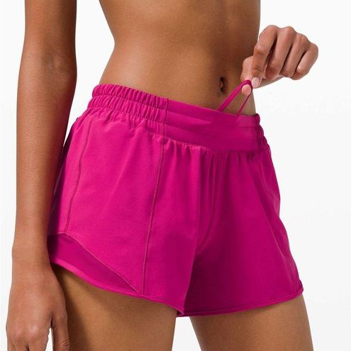 Lululemon Ripened Raspberry Hotty Hot Shorts 4” Size 6 - $48 - From  Lululemon