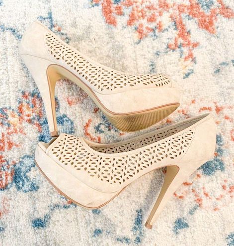 Apt. 9 Nude High Heels Tan Size 6.5 