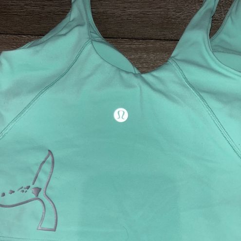 Lululemon RARE Wild Mint Green Aloha Hawaii Dolphin Align Tank Size 2 -  $128 - From M