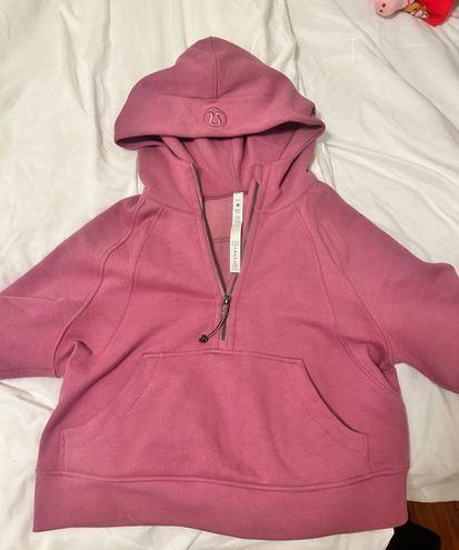 Lululemon Velvet Dust Scuba Half Zip Hoodie Pink - $90 (10% Off Retail) -  From sky