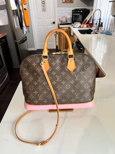 Custom Painted Louis Vuitton Alma