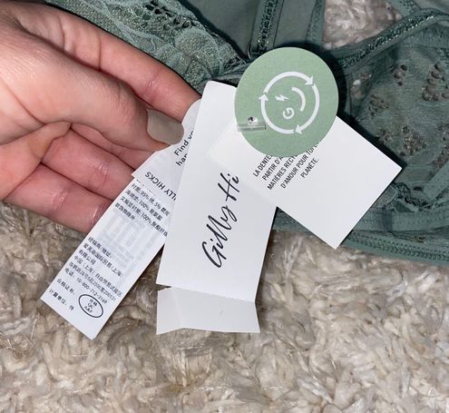 Gilly Hicks Sage Green Bralette - $18 (28% Off Retail) New With