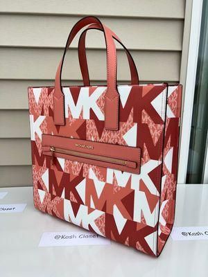 Michael Kors MK Kenly Large Logo Tote Bag - Sherbert Multi Multiple / no  dominant color Size One Size - $199 (60% Off Retail) New With Tags - From  Kash