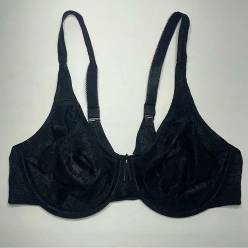 Wacoal Clear and Classic Full Coverage Underwire Bra Size 36C Style 855244  Black - $18 - From Annette