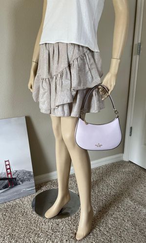 New Kate Spade Kristi Crossbody Refined Grain Leather Pale Amethyst