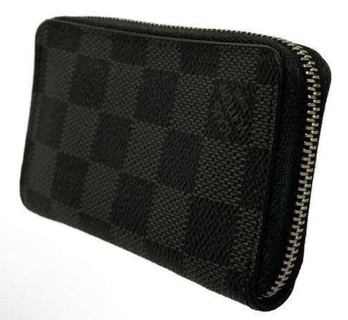 Louis Vuitton Damier Graphite Zippy Coin Wallet Compact Zip Around Pur –  Bagriculture