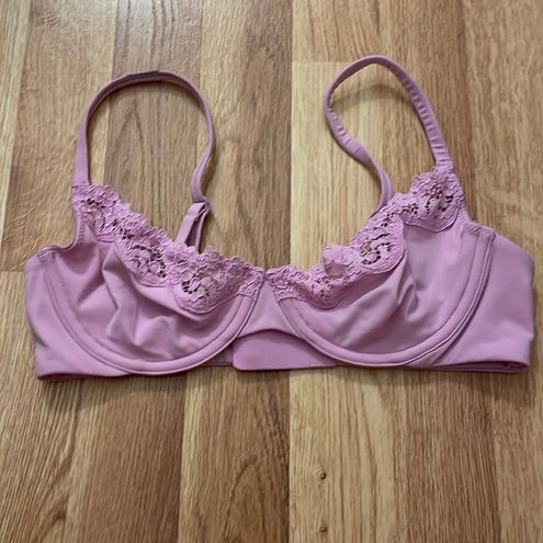 SKIMS Fits Everybody Lace Unlined Scoop Bra 34B Size undefined - $50 - From  Joanna