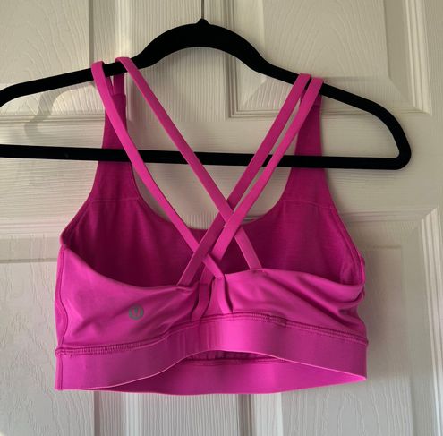 Lululemon Energy Bra Sonic Pink Size M - $30 - From Katie