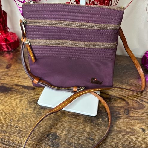 Dooney & Bourke Purple Nylon Crossbody - $41 - From Lolas